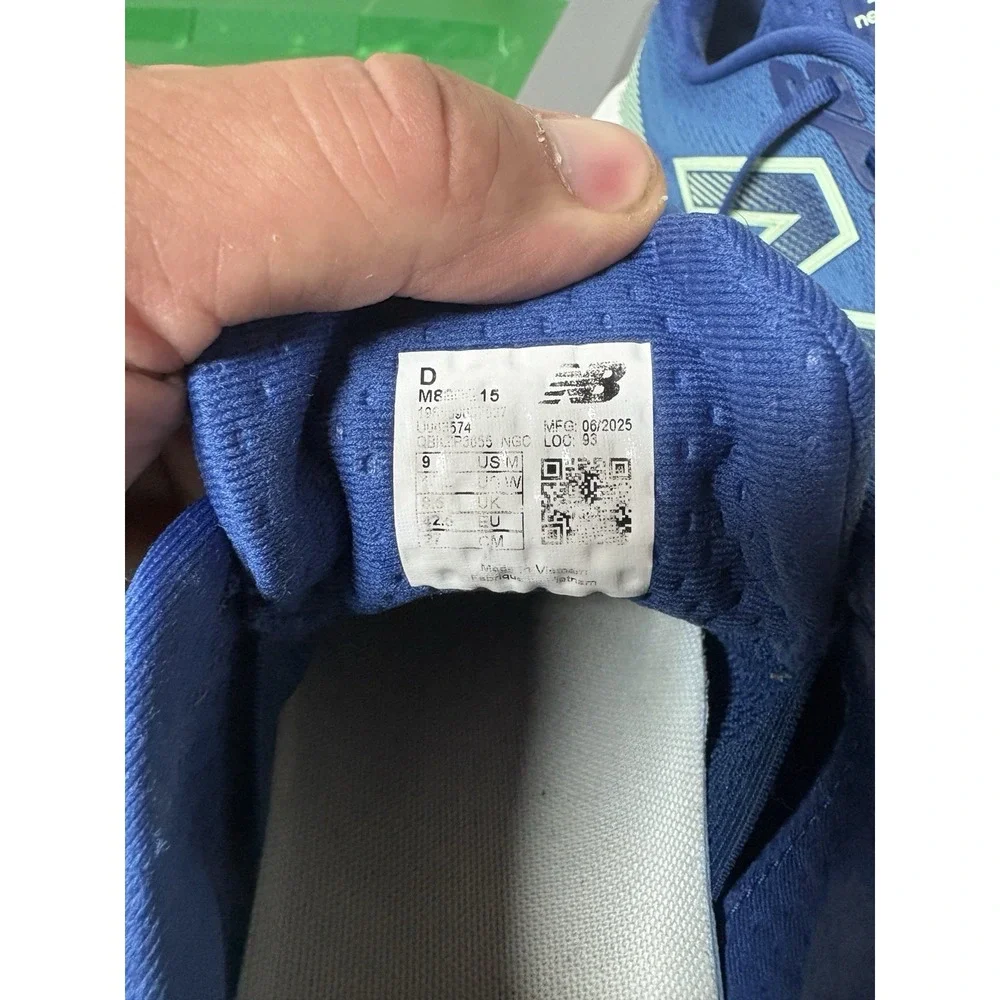 New Balance Fresh Foam X 880v15 Running Shoes M880G15 Blue Men's 9 Sneakers